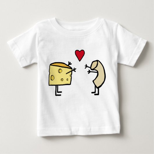 Macaroni und Käse Baby Baby T-shirt (Vorderseite)