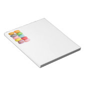 Macarons 5.5" x 6" Notepad Notizblock (angewinkelt)