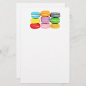 Macarons Briefpapier (Vorne/Hinten)