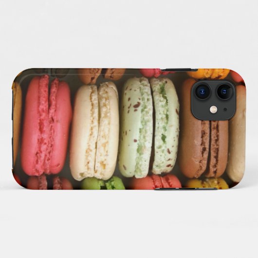 Macarons Case-Mate iPhone Hülle (Rückseite (Horizontal))
