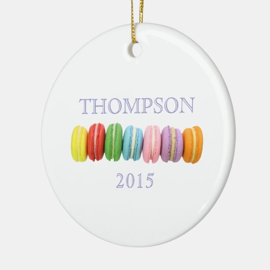 Macarons Custom Ornament (Links)
