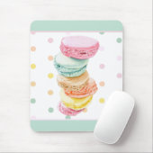 Macarons dots Mousepad (Mit Mouse)