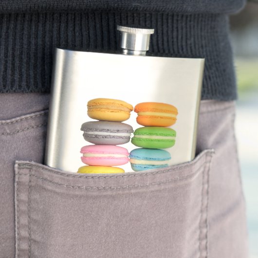 Macarons Flask Flachmann (Beispiel)