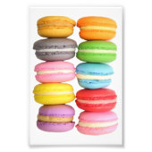 Macarons Foto Prints (Vorne)