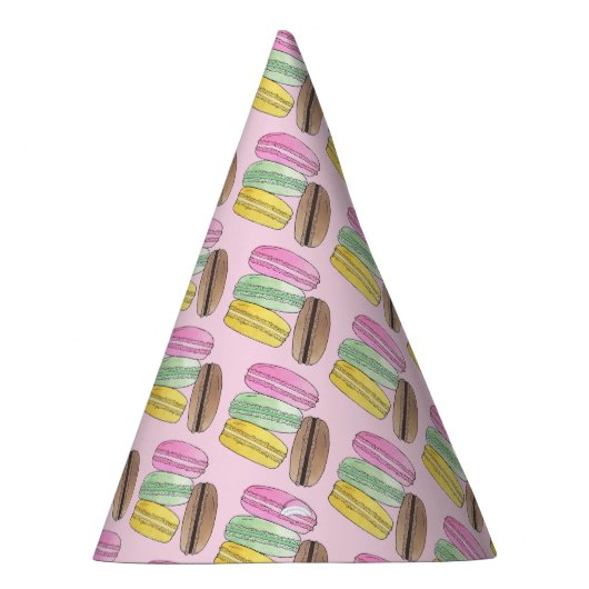 Macarons Französische Bäckerei Konditorei Cookies Partyhütchen (Rechts)