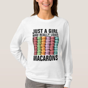 MACARONS FRAUEN MÄDCHEN T - Shirt T-Shirts