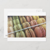 Macarons galore postkarte (Vorne/Hinten)