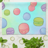 Macarons Geschirrtuch (Gefaltet)