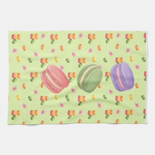 Macarons Geschirrtuch (Horizontal)