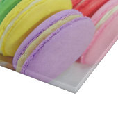 Macarons Glas Cutting Board Schneidebrett (Ecke)