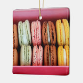 Macarons in verschiedenen Farben Keramikornament (Links)