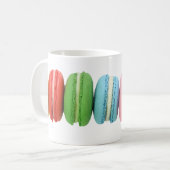Macarons Kaffeetasse (Vorderseite Links)