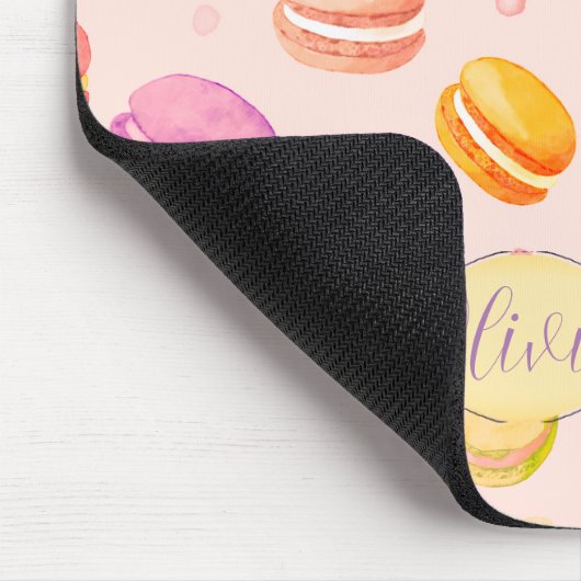 Macarons Mousepad Personalisiert (Ecke)
