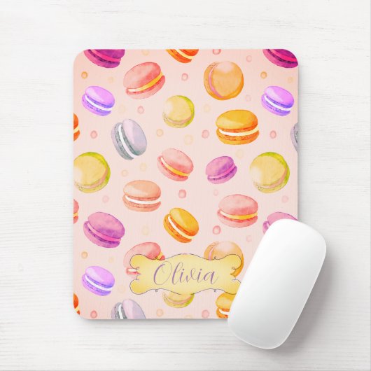 Macarons Mousepad Personalisiert (Mit Mouse)