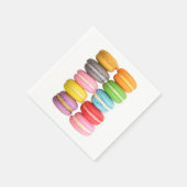 Macarons Napkins Serviette (Ecke)