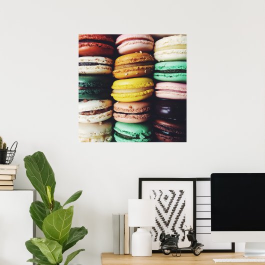 Macarons, New Orleans Poster (Heimbüro)