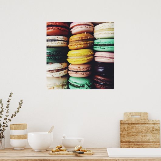 Macarons, New Orleans Poster (Küche)