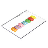 Macarons Notizblock (Linke Seite)