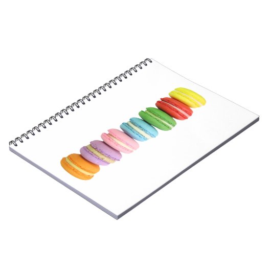 Macarons Notizblock (Linke Seite)