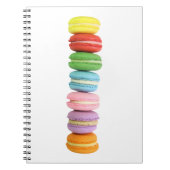Macarons Notizblock (Vorderseite)