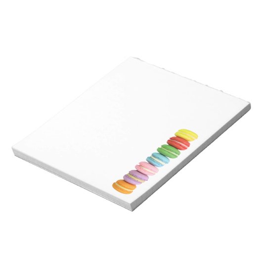 Macarons Notizblock (Rotiert)