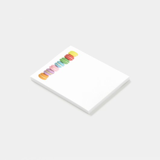 Macarons Post-it®-Hinweise Post-it Klebezettel (angewinkelt)