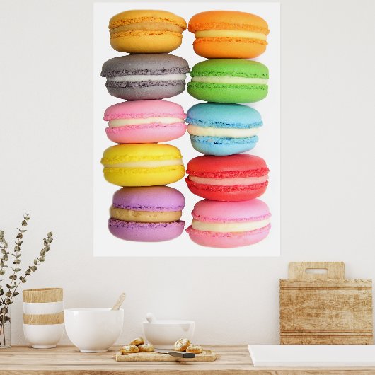 Macarons Poster (Küche)