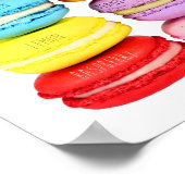 Macarons Poster (Ecke)