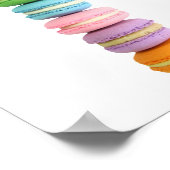Macarons Poster (Ecke)