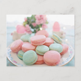 Macarons Postkarte