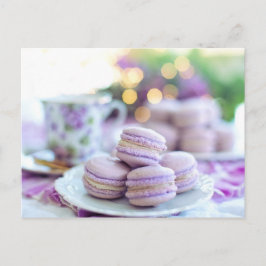 Macarons Postkarte