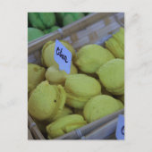 Macarons Postkarte (Vorderseite)