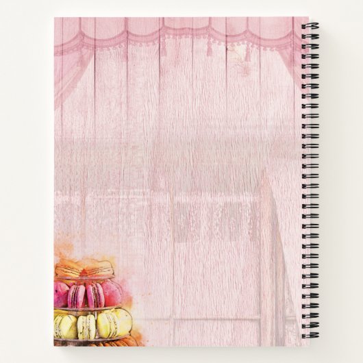 Macarons Rezept Buch (Rückseite)