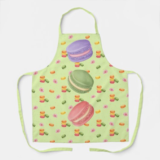 Macarons Schürze (Vorderseite)