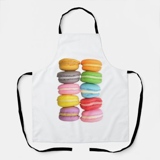 Macarons Schürze (Vorderseite)