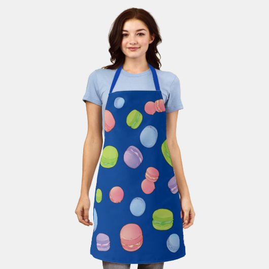 Macarons Schürze (Getragen)