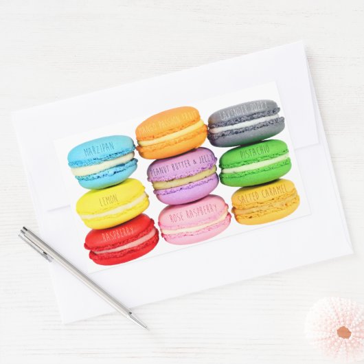 Macarons Stickers (Umschlag)