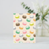 Macarons Sweet 16 Geburtstag Postkarte (Stehend Vorderseite)