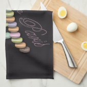 Macarons von Paris-Tuch Handtuch (Viertel Falte)