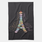 Macarons von Paris-Tuch Handtuch (Vertikal)