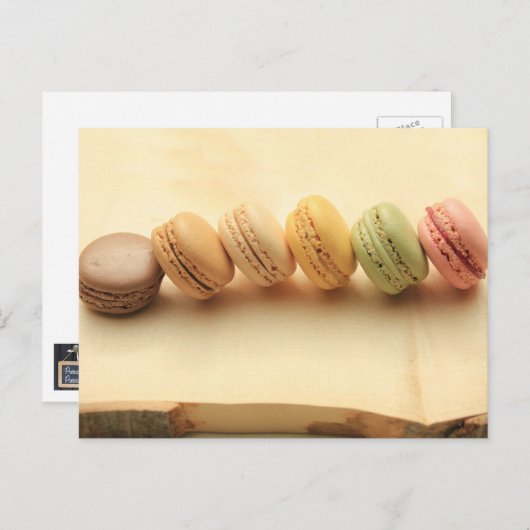 Macarons von "Provence Provence" Postkarte (Vorne/Hinten)