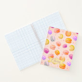 Macarons Watercolor Personalisiert-Notebook Notizblock (Innenseite)