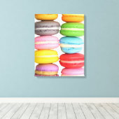 Macarons Wrapped Canvas Leinwanddruck (Insitu (Holzboden))
