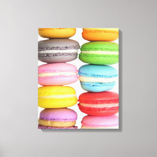 Macarons Wrapped Canvas Leinwanddruck