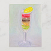 "Macaroon Celebration" Postkarte (Vorderseite)