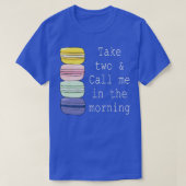 Macaroon French Macaron Funny Macaron Cookie Gesch T-Shirt (Design vorne)