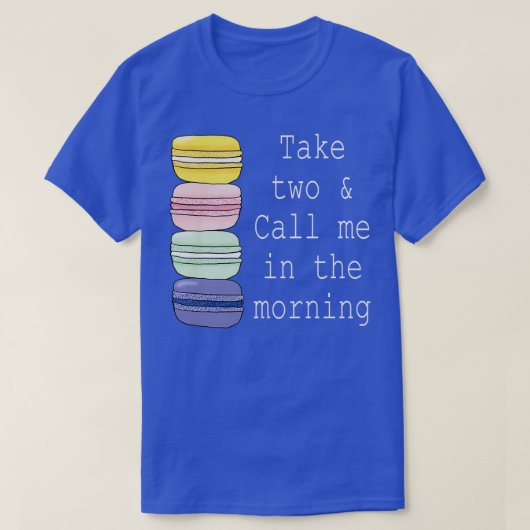 Macaroon French Macaron Funny Macaron Cookie Gesch T-Shirt (Design vorne)
