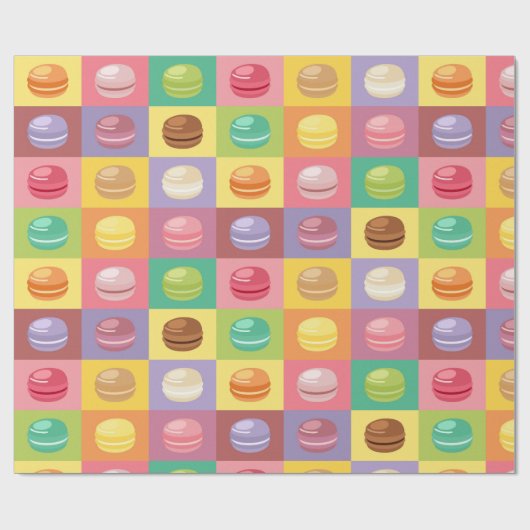 Macaroon Geschenkpapier (Flach)
