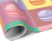 Macaroon Geschenkpapier (Rolleneckpunkt)