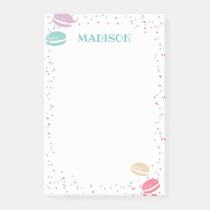 Macaroon Pastry Post it Notes Post-it Klebezettel